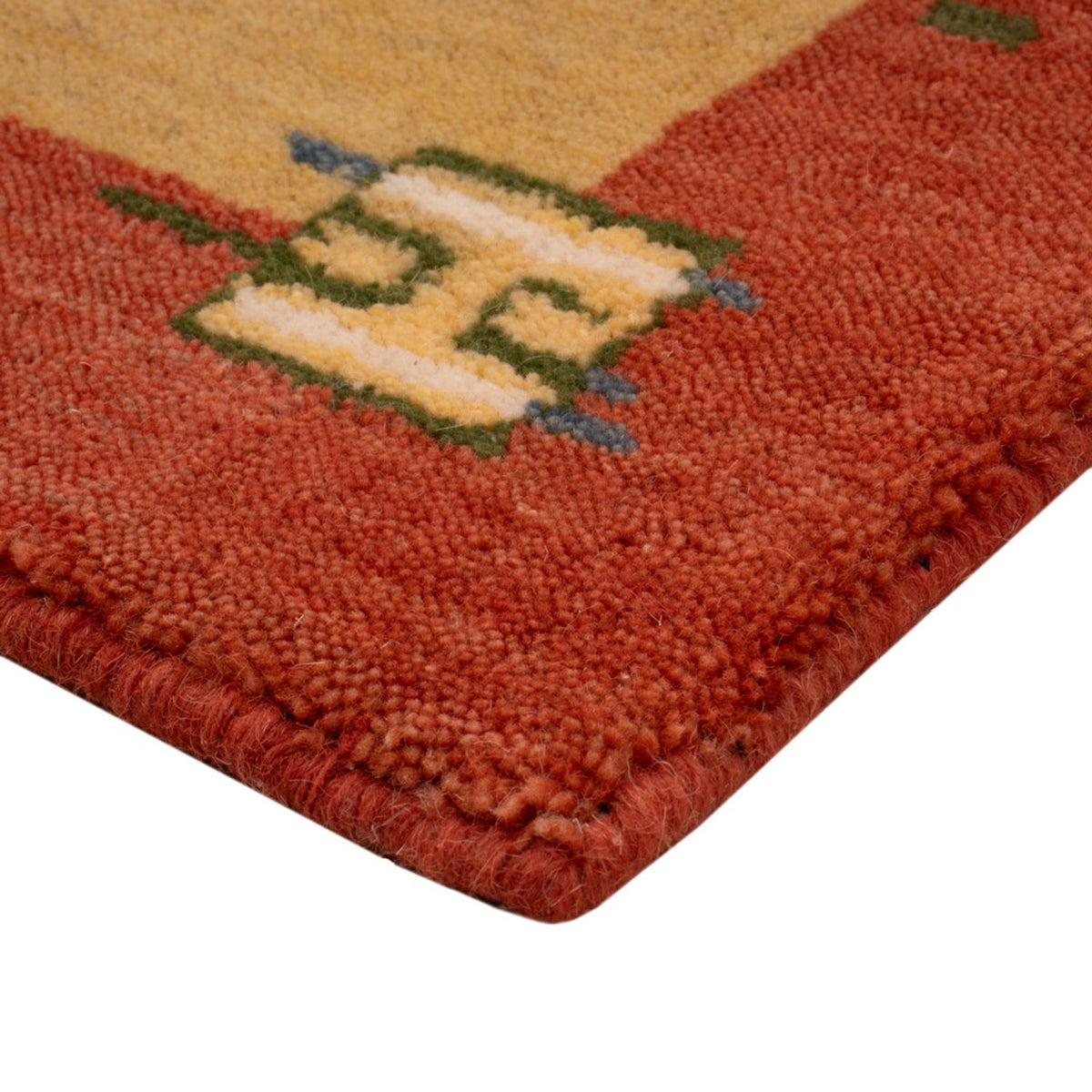 Gabbeh Rug - Softy - 90 x 60 cm - yellow