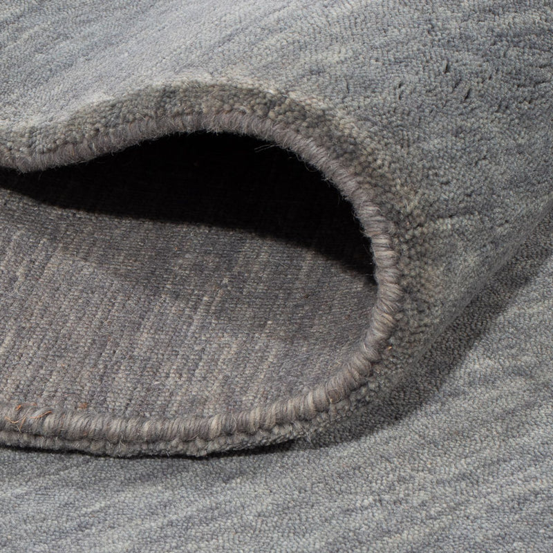 Gabbeh Rug - Loribaft Indus square  - 250 x 250 cm - light grey