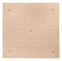 Gabbeh Rug - Softy square  - 250 x 250 cm - beige