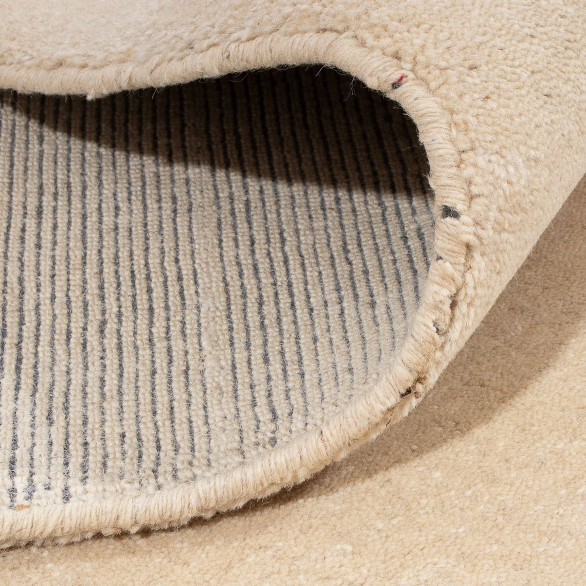 Gabbeh Rug - Softy square  - 250 x 250 cm - beige