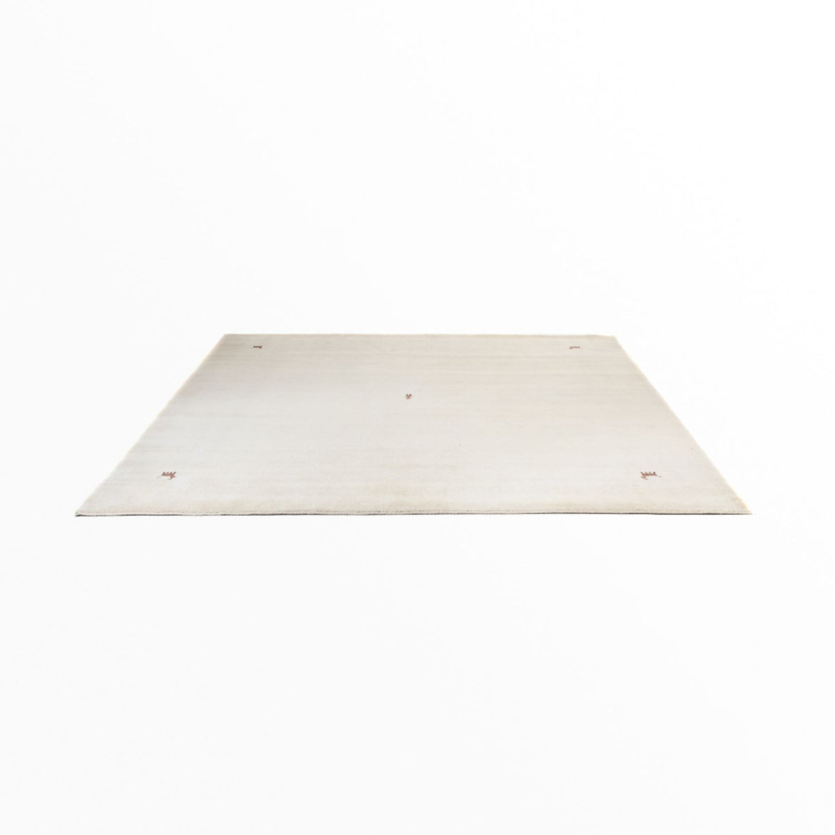 Gabbeh Rug - Softy square  - 250 x 250 cm - beige