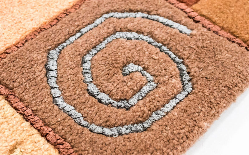 Nepal Rug - 238 x 172 cm - light brown