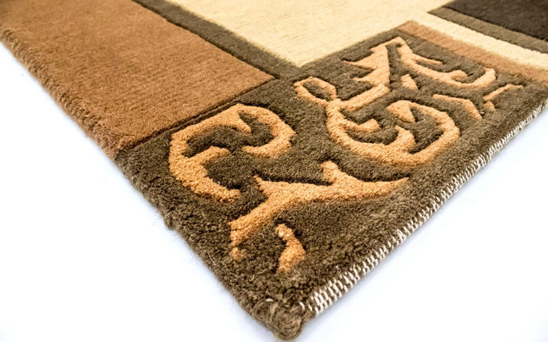 Nepal Rug - 198 x 144 cm - brown