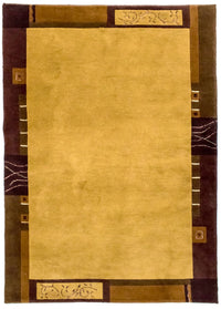 Nepal Rug - 193 x 143 cm - gold