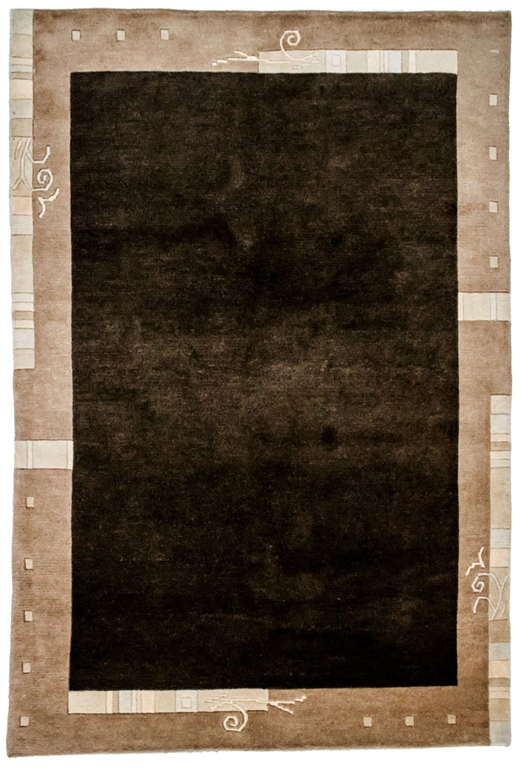 Nepal Rug - 201 x 141 cm - brown