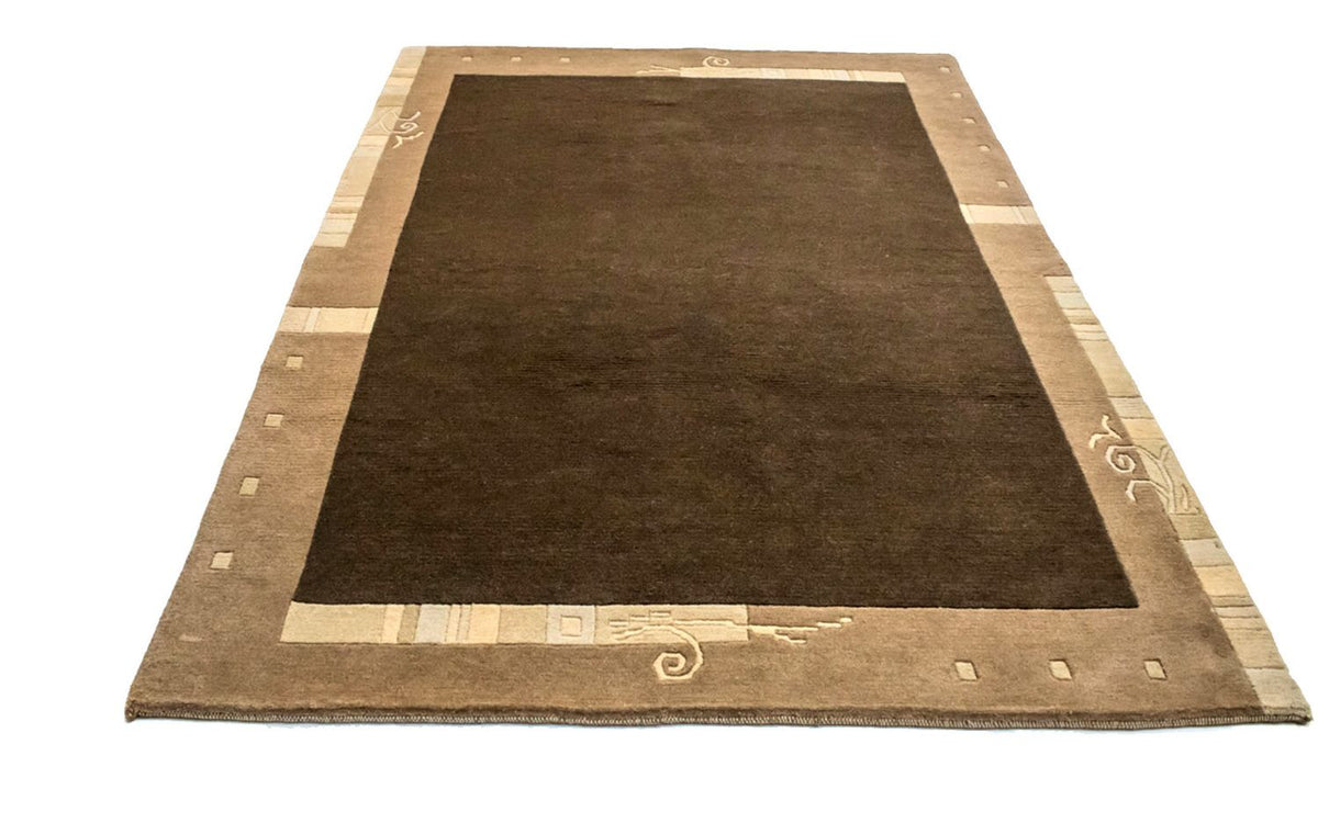 Nepal Rug - 201 x 141 cm - brown