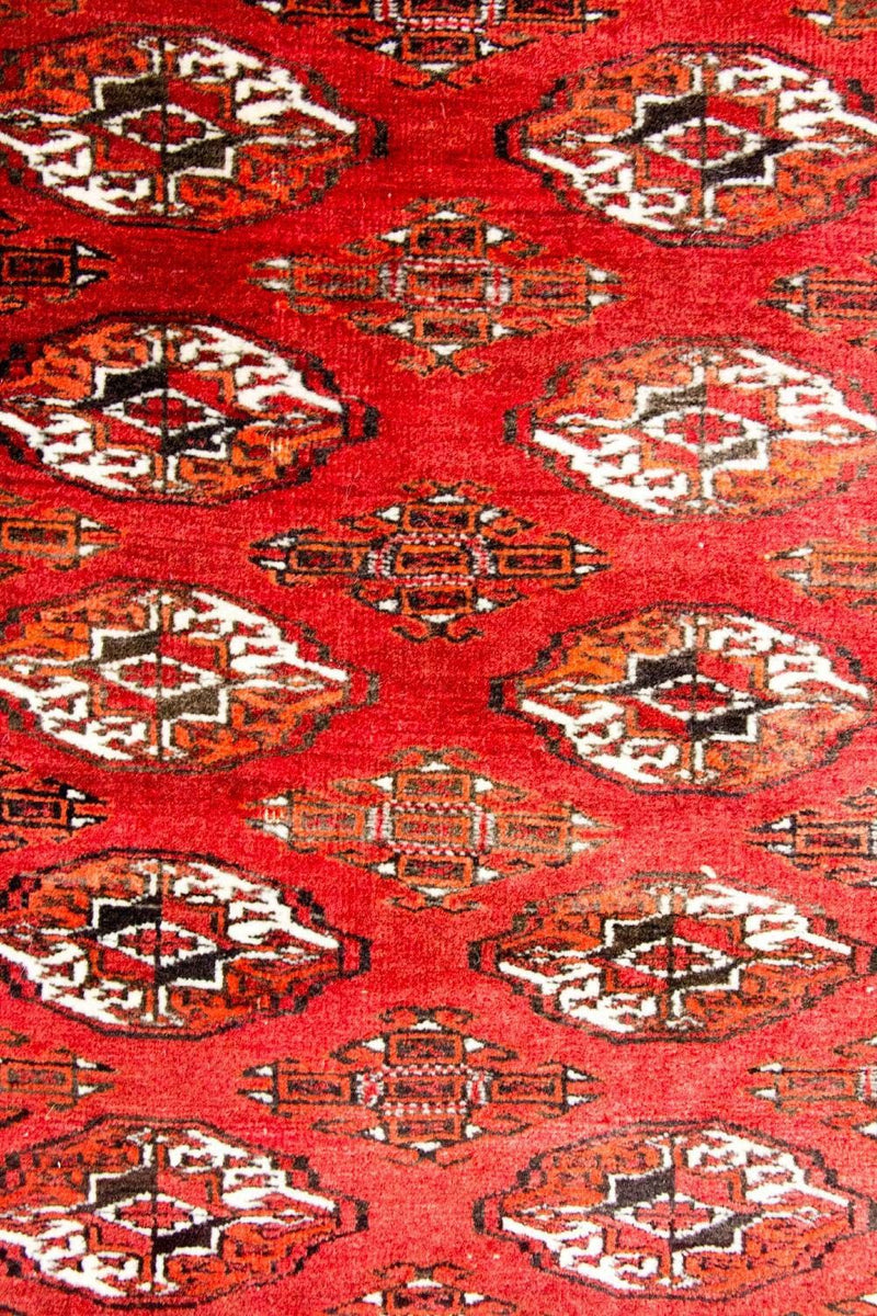 Afghan Rug - Bukhara - 229 x 174 cm - red