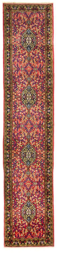 Runner Perser Rug - Ghom - 292 x 82 cm - multicolored