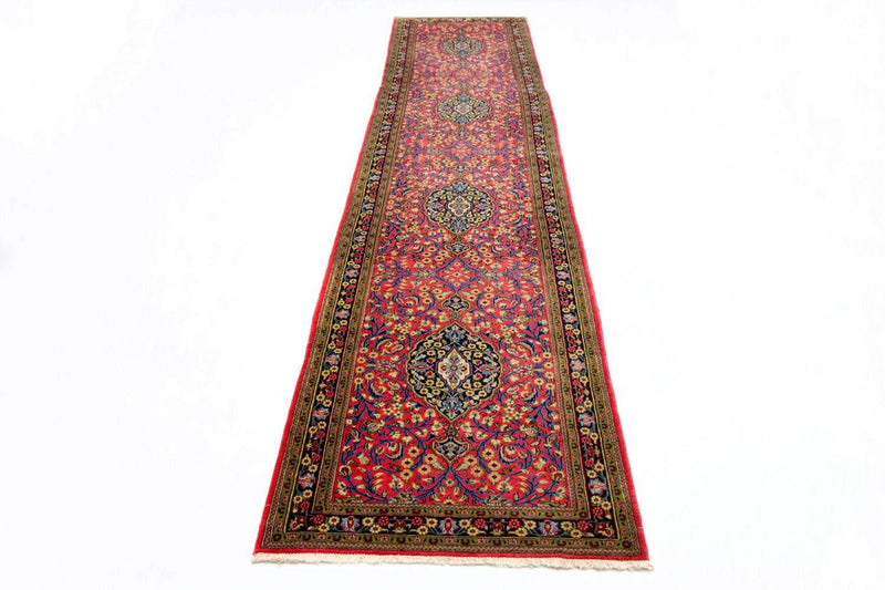 Runner Perser Rug - Ghom - 292 x 82 cm - multicolored
