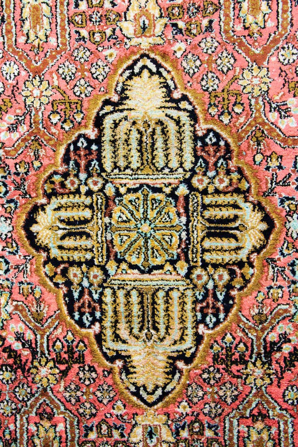 Silk Rug - Kayseri - 169 x 105 cm - pink