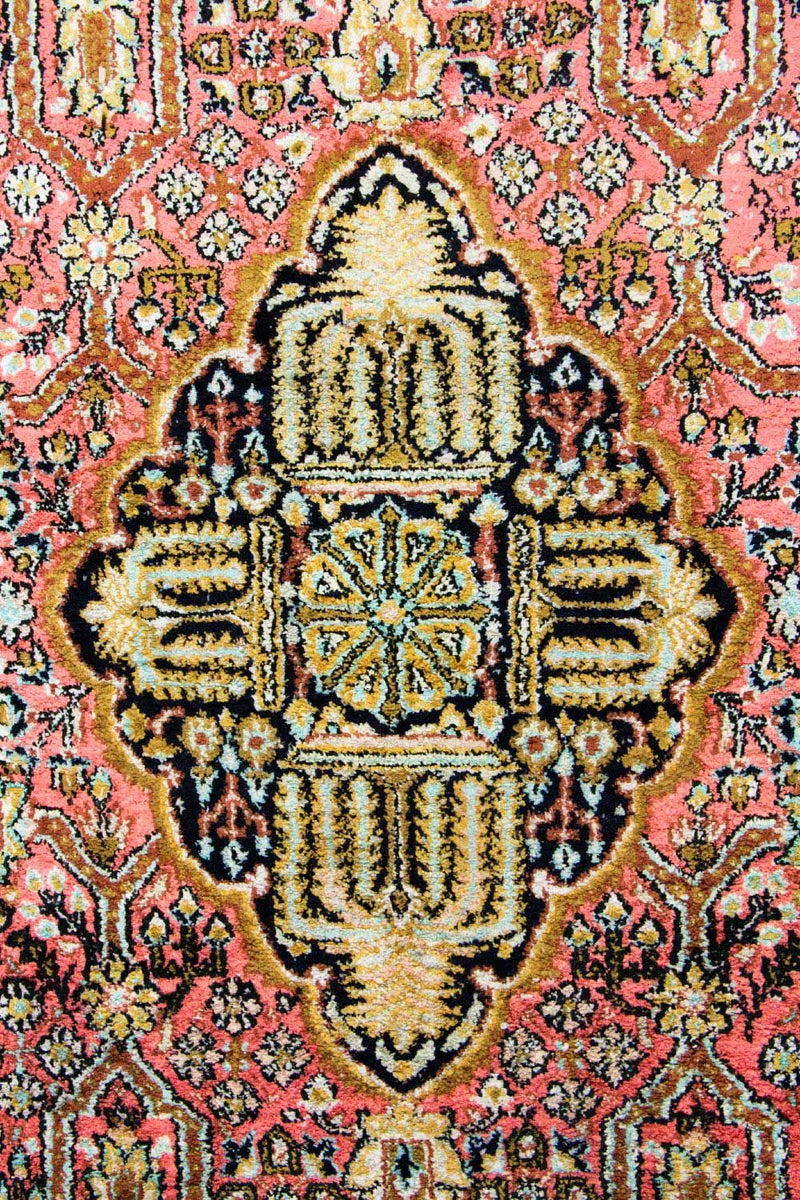 Silk Rug - Kayseri - 169 x 105 cm - pink