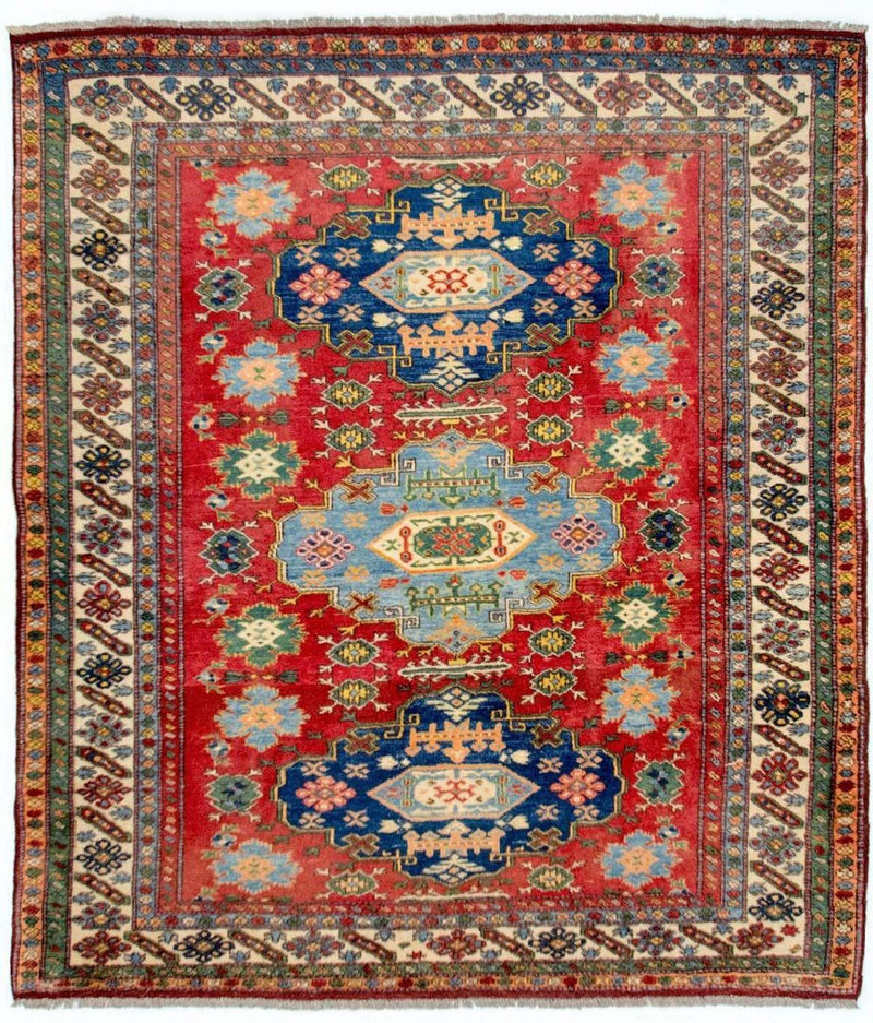 Ziegler Rug - Kazak square  - 197 x 188 cm - red