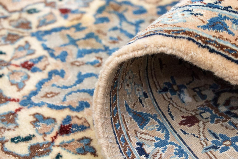 Perser Rug - Nain - Premium - 236 x 135 cm - dark blue