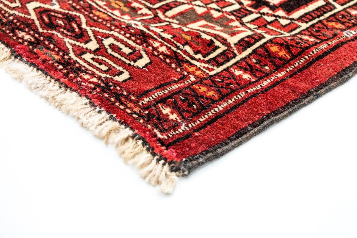 Afghan Rug - Bukhara - 215 x 152 cm - red