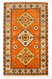 Oriental Rug - 158 x 95 cm - orange