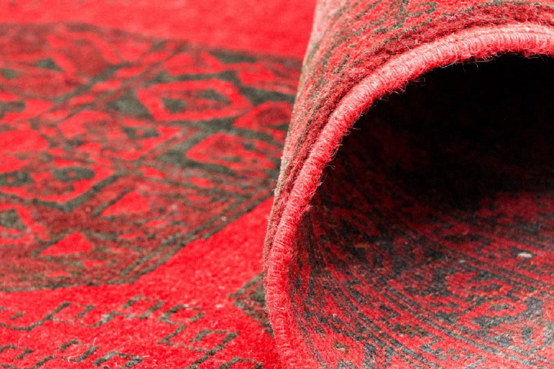 Afghan Rug - Bukhara - 292 x 203 cm - red