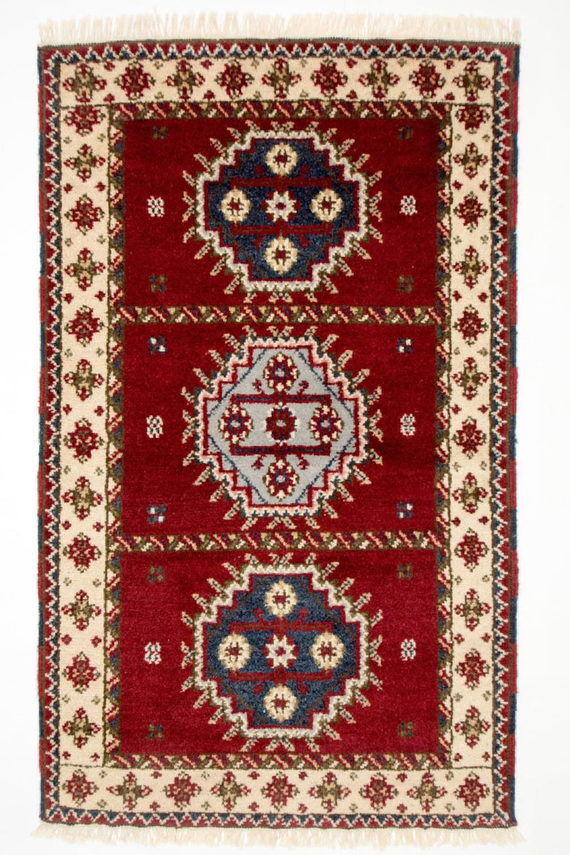 Oriental Rug - 154 x 93 cm - red