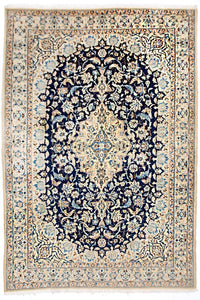 Perser Rug - Nain - Royal - 180 x 116 cm - dark blue
