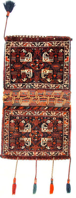 Perser Rug - Nomadic - 123 x 68 cm - multicolored