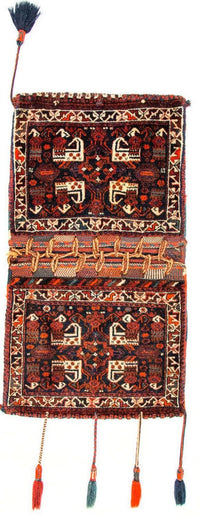 Perser Rug - Nomadic - 123 x 68 cm - multicolored