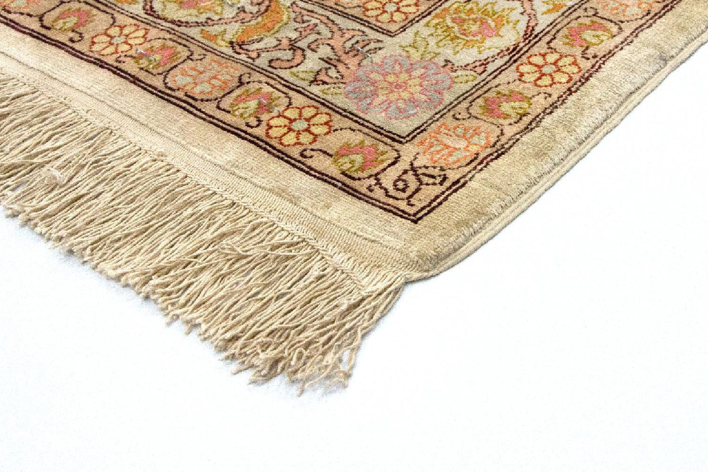 Hereke Silk Rug 100x64cm - Oriental Rug