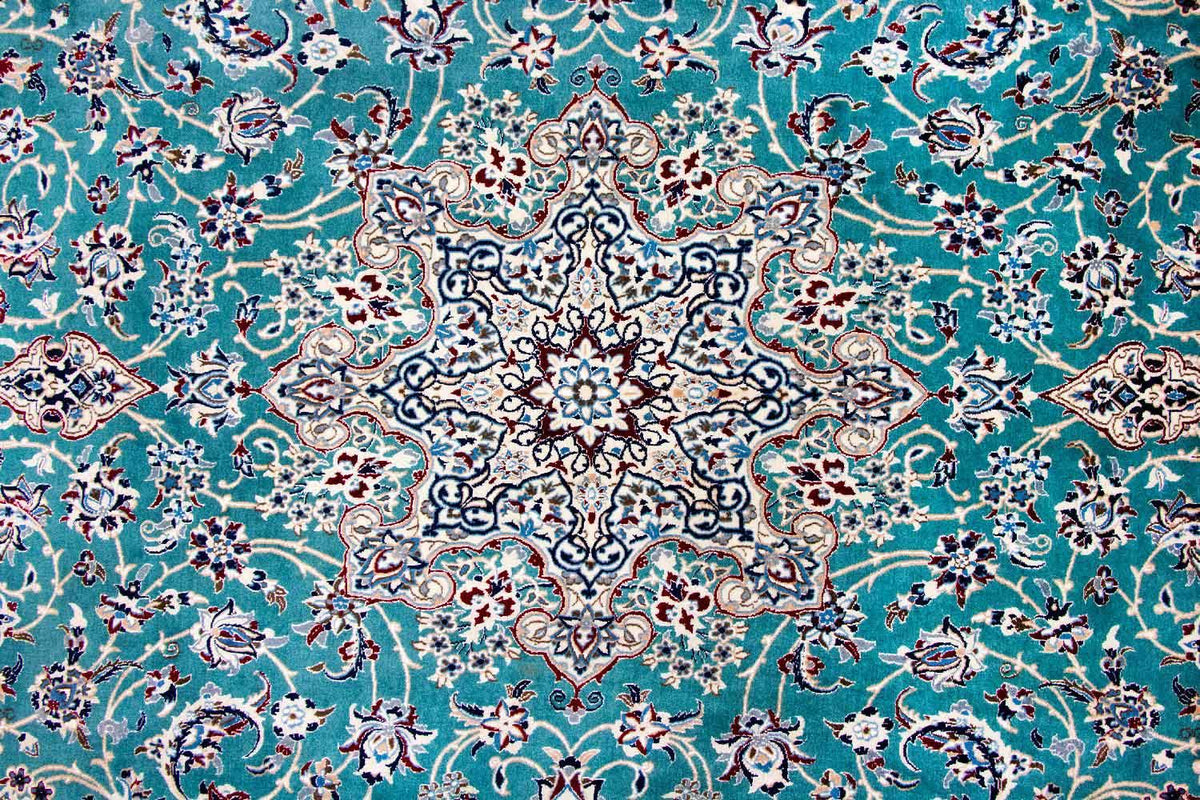 Perser Rug - Nain - Premium - 357 x 219 cm - green