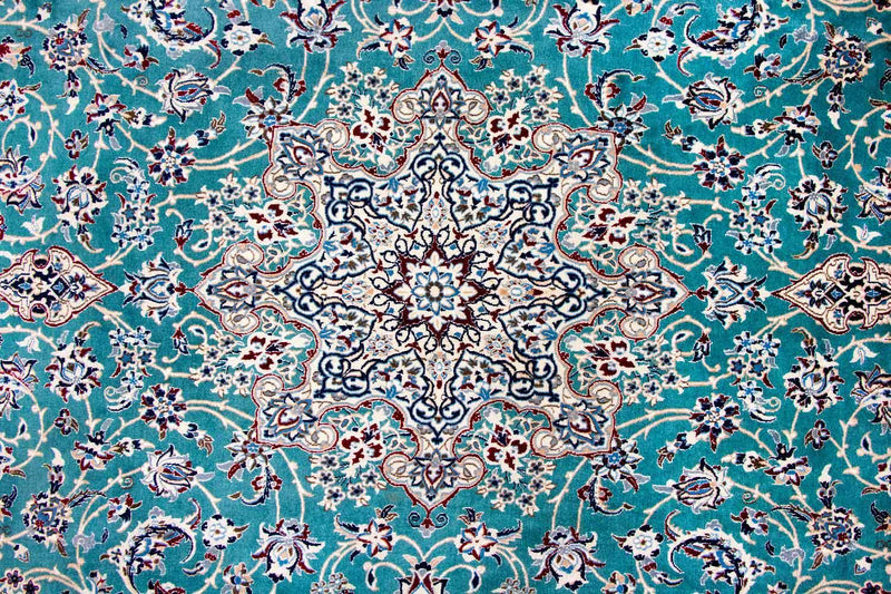 Perser Rug - Nain - Premium - 357 x 219 cm - green