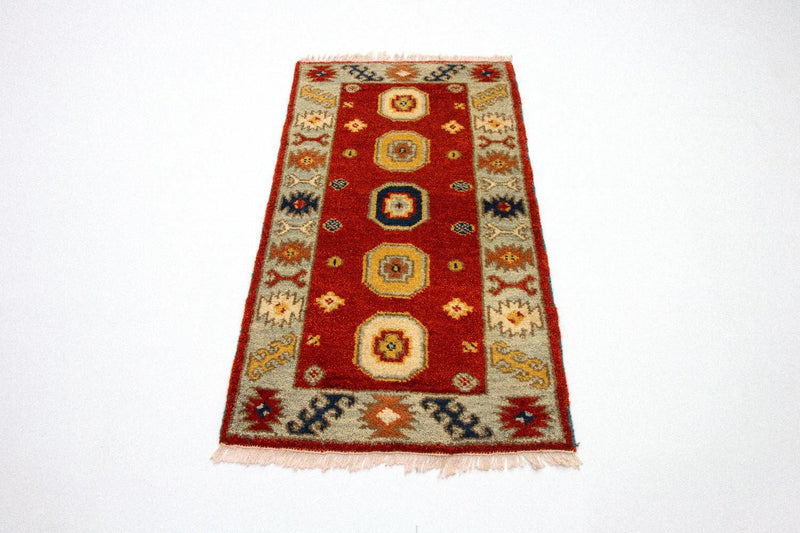 Oriental Rug - 125 x 64 cm - red