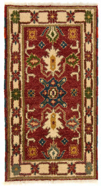Oriental Rug - 124 x 67 cm - red