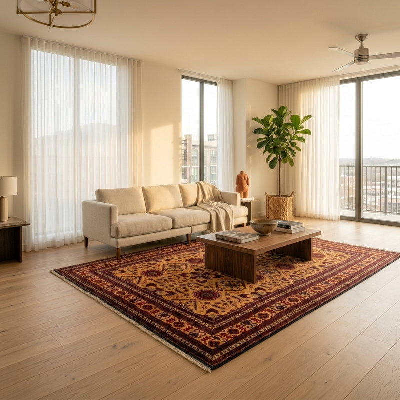 Hatchlu Rug 290x202cm - Oriental Rug