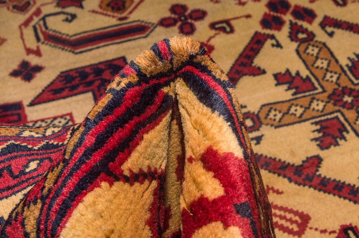 Afghan Rug - Hatschlu - 290 x 202 cm - yellow