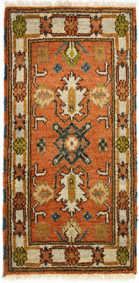 Oriental Rug - 123 x 65 cm - orange