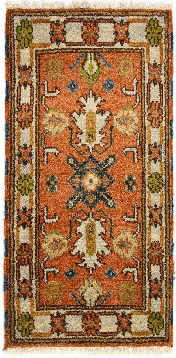 Oriental Rug - 123 x 65 cm - orange