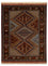 Afghan Rug - 148 x 118 cm - brown