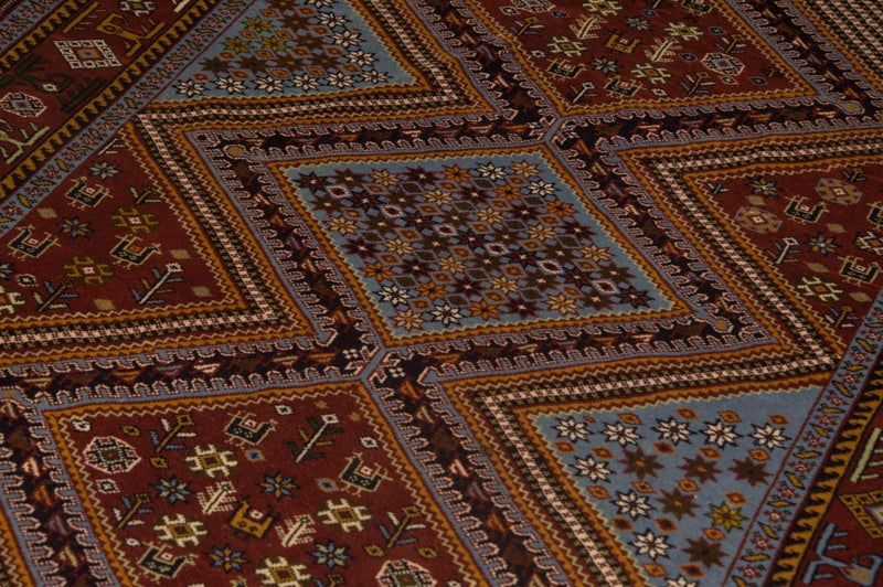 Afghan Rug - 148 x 118 cm - brown