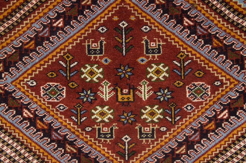 Afghan Rug - 148 x 118 cm - brown