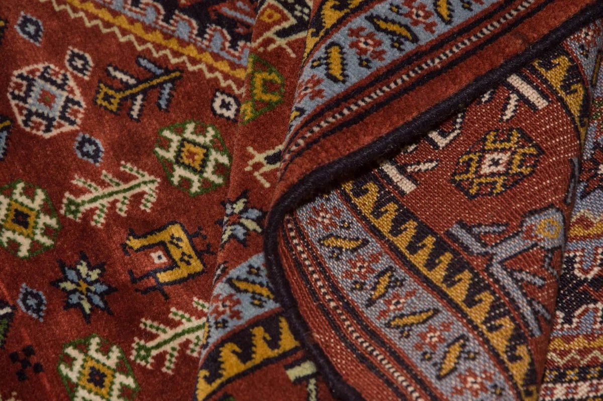 Afghan Rug - 148 x 118 cm - brown