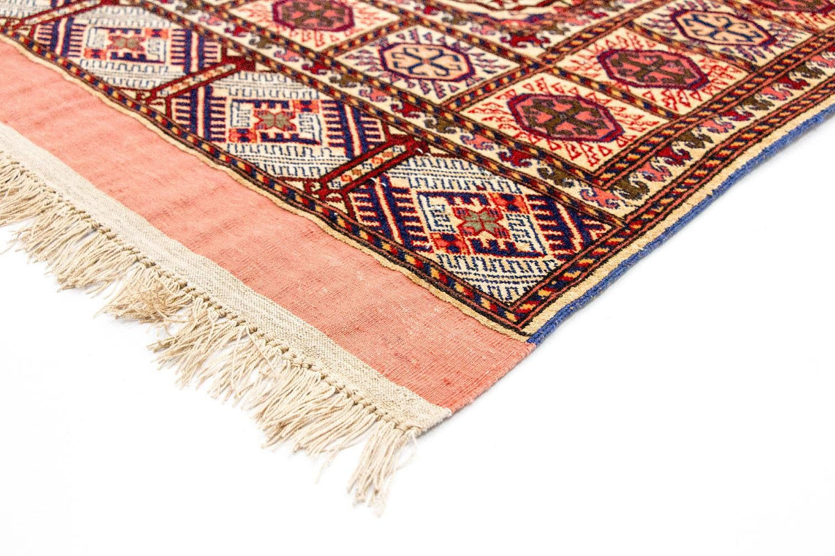 Runner Silk Rug - Afghan Silk - 284 x 82 cm - red