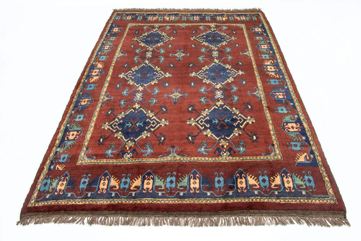 Afghan Rug - Kunduz - 294 x 211 cm - red