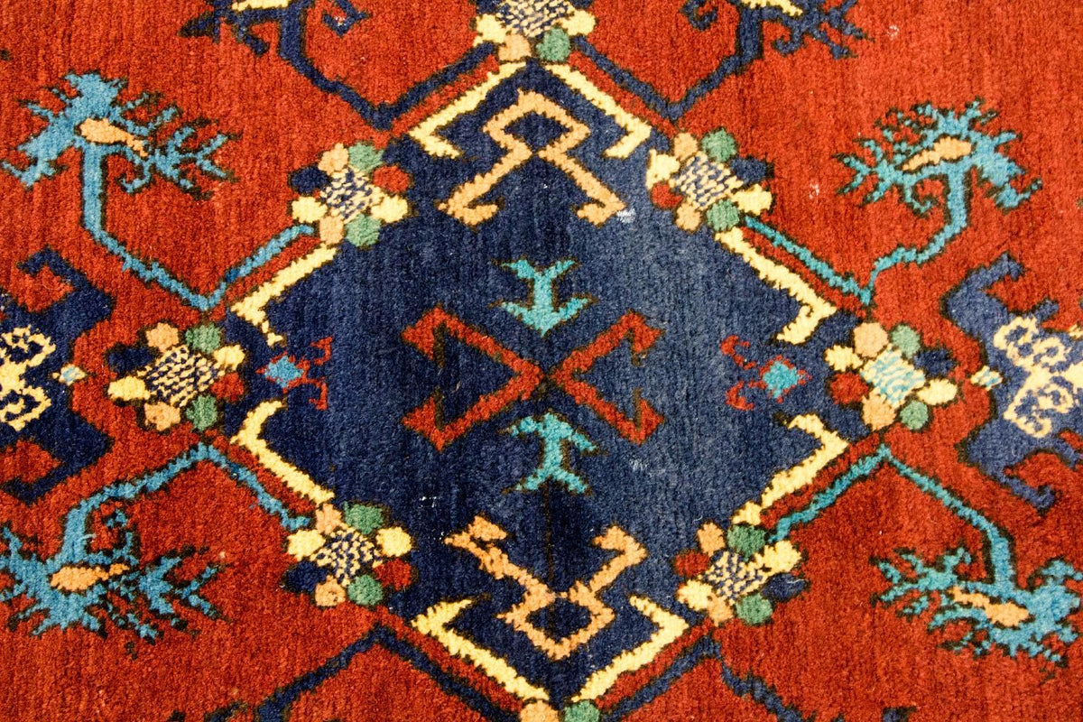 Afghan Rug - Kunduz - 294 x 211 cm - red