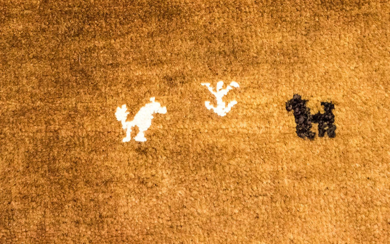 Gabbeh Rug - Loribaft Perser - 220 x 156 cm - rust