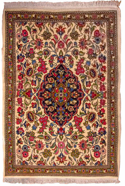 Qom Rug 77x110cm - Persian Rugs