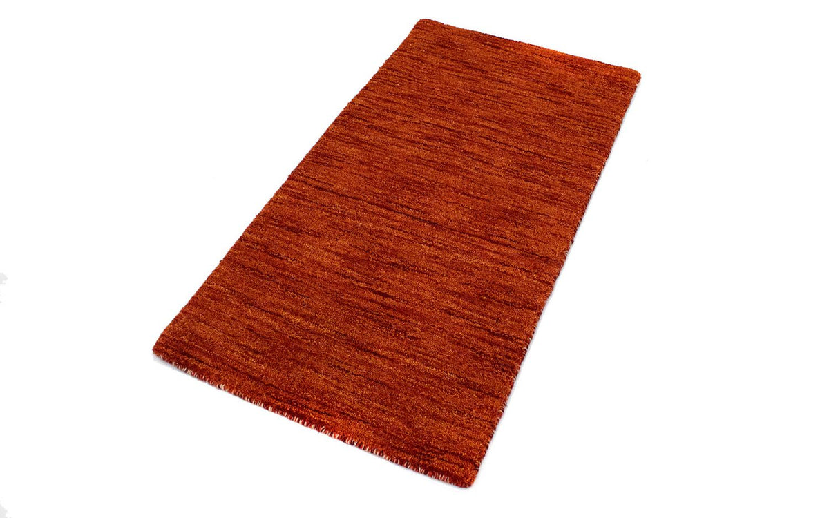Wool Rug - 112 x 60 cm - rust