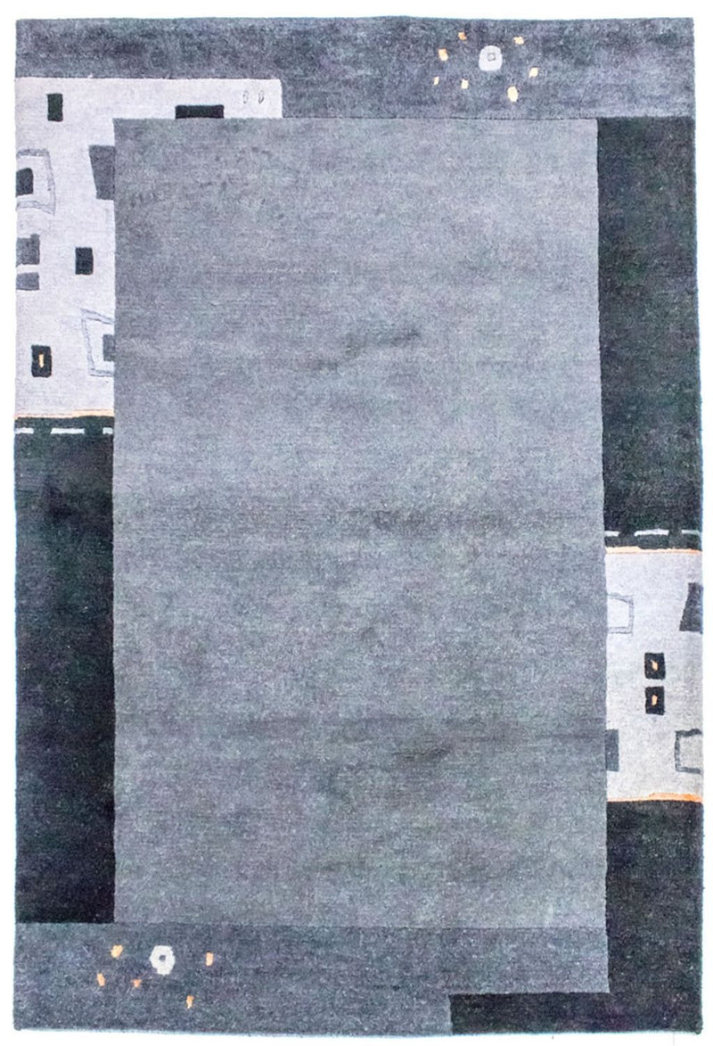 Nepal Rug - 180 x 124 cm - silver