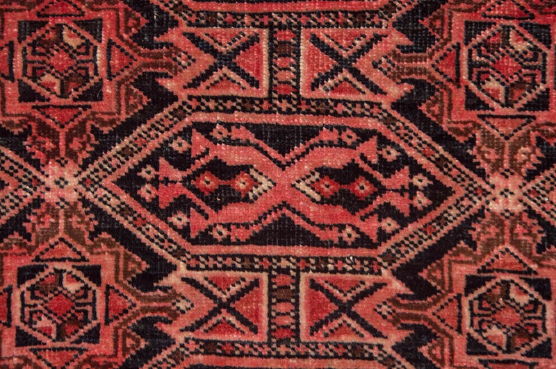 Afghan Rug - Bukhara - 191 x 123 cm - light red