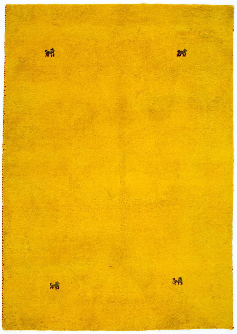 Gabbeh Rug - Indus - 202 x 141 cm - gold