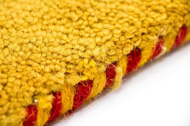 Gabbeh Rug - Indus - 202 x 141 cm - gold