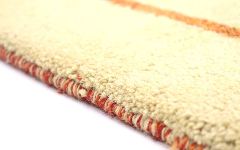 Runner Gabbeh Rug - Indus - 298 x 80 cm - beige