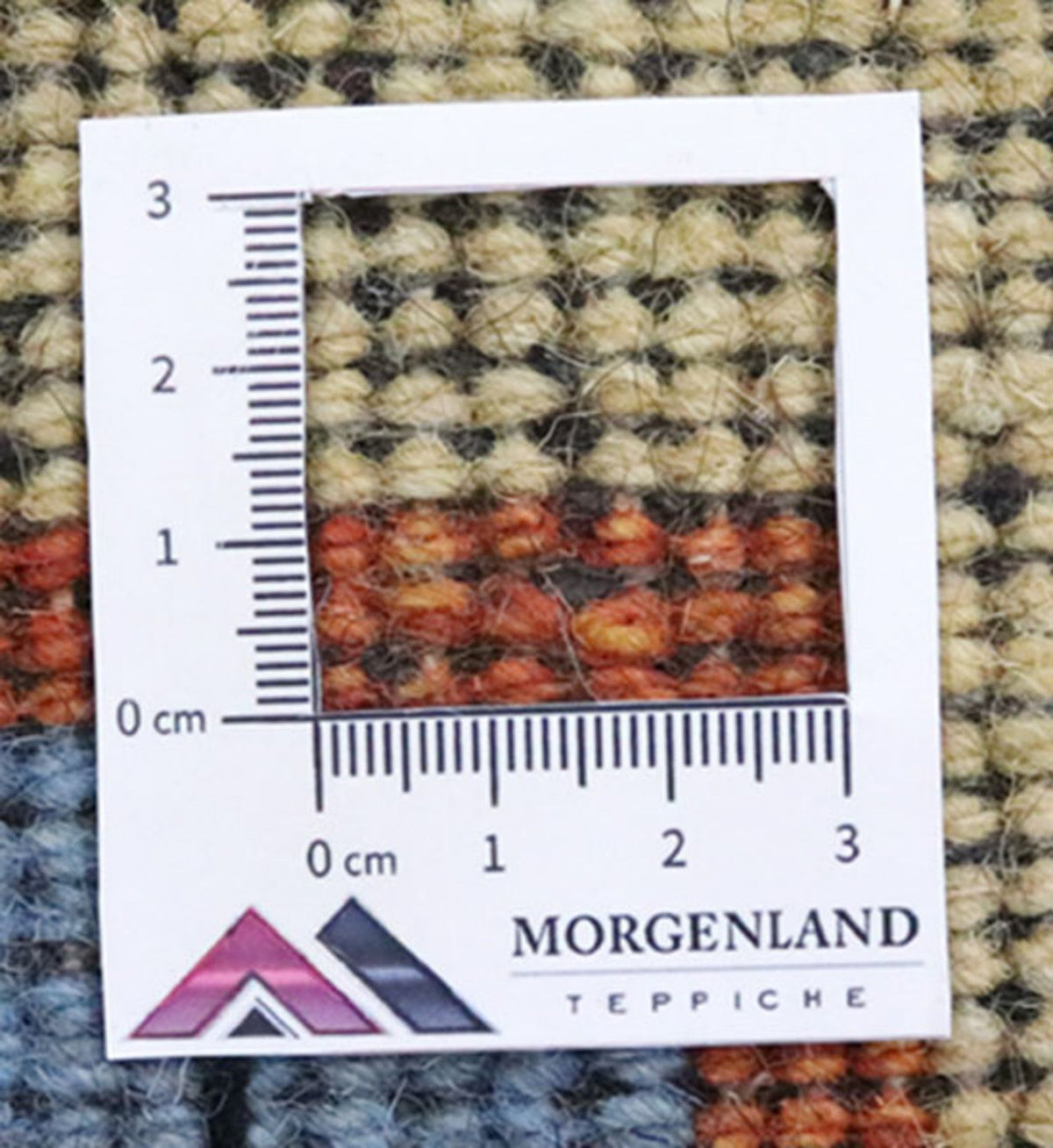 Runner Gabbeh Rug - Indus - 298 x 80 cm - beige