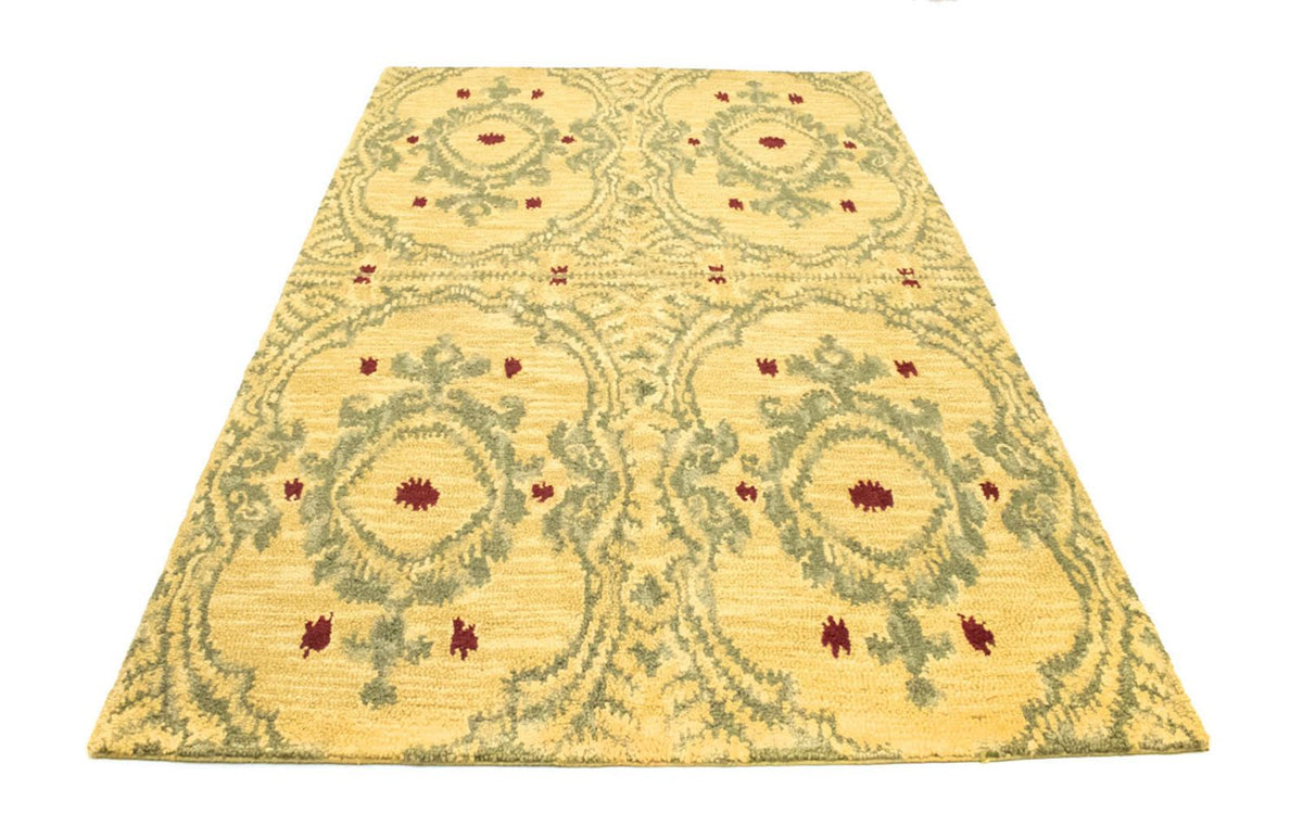 Wool Rug - 243 x 152 cm - yellow